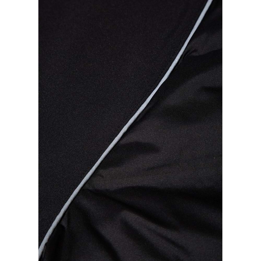 Mavi M0110559-71379 Su İtici Mavi Pro Logo Reflektör Detaylı Water-Replent Kapüşonlu Spandex Erkek Mont