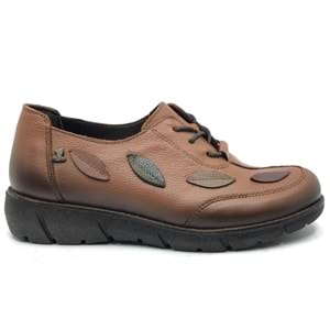 Venüs Yello Hakiki Deri Ortopedik Kadın Casual Ayakkabı