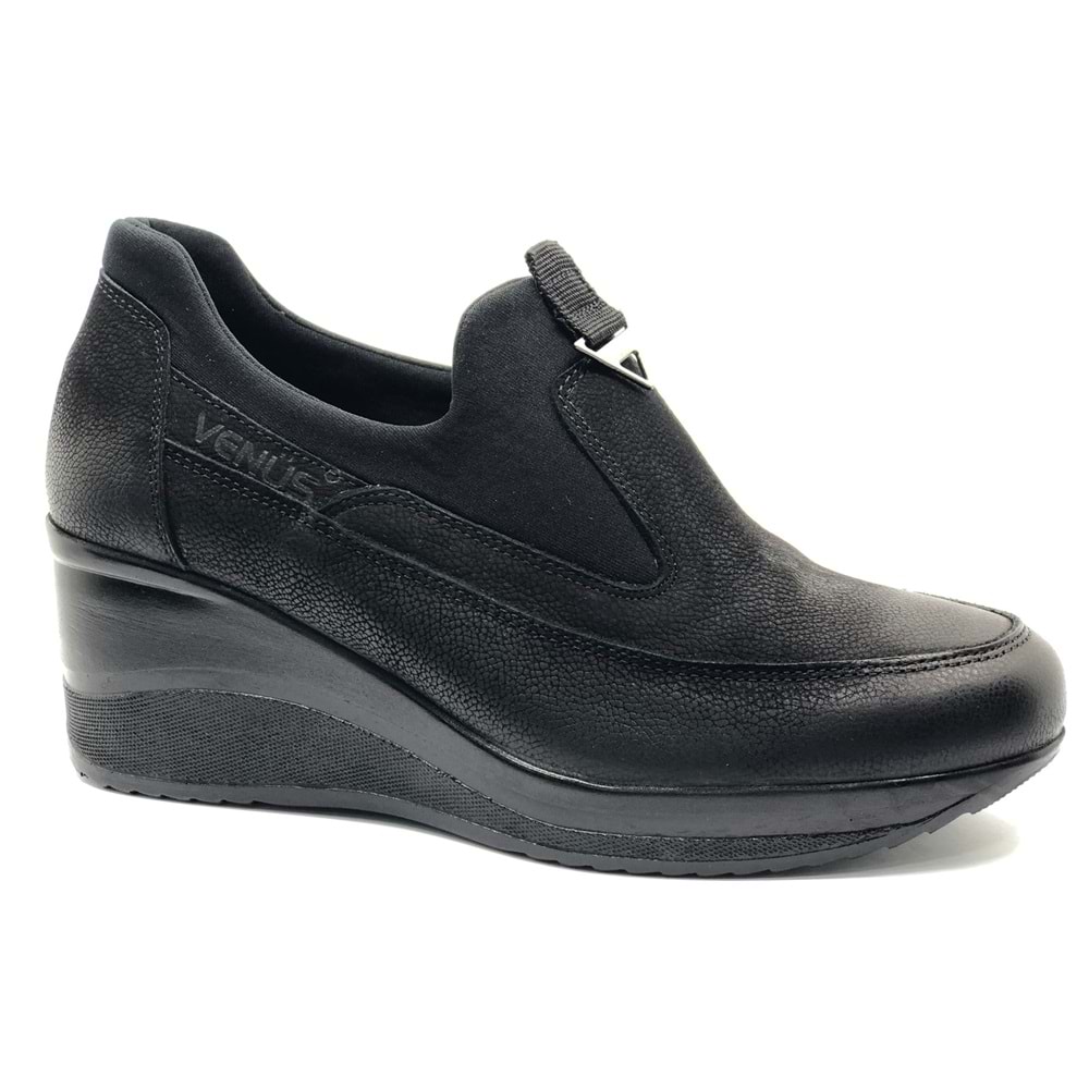 Venüs Maranta Hakiki Deri Dolgu Topuk Ortopedik Kadın Casual Ayakkabı