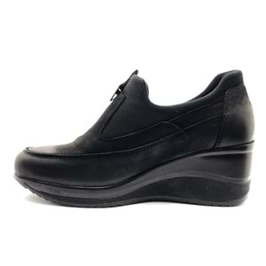 Venüs Maranta Hakiki Deri Dolgu Topuk Ortopedik Kadın Casual Ayakkabı