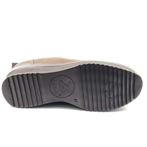 Venüs Maranta Hakiki Deri Dolgu Topuk Ortopedik Kadın Casual Ayakkabı