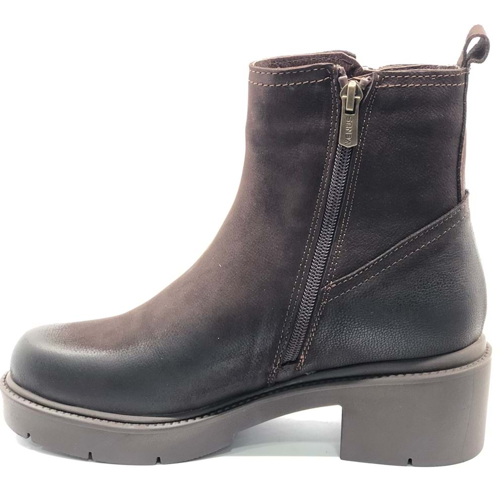 Venüs Albus Hakiki Deri Kaymaz Taban Ortopedik Kadın Bot