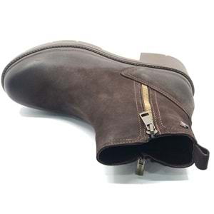 Venüs Albus Hakiki Deri Kaymaz Taban Ortopedik Kadın Bot