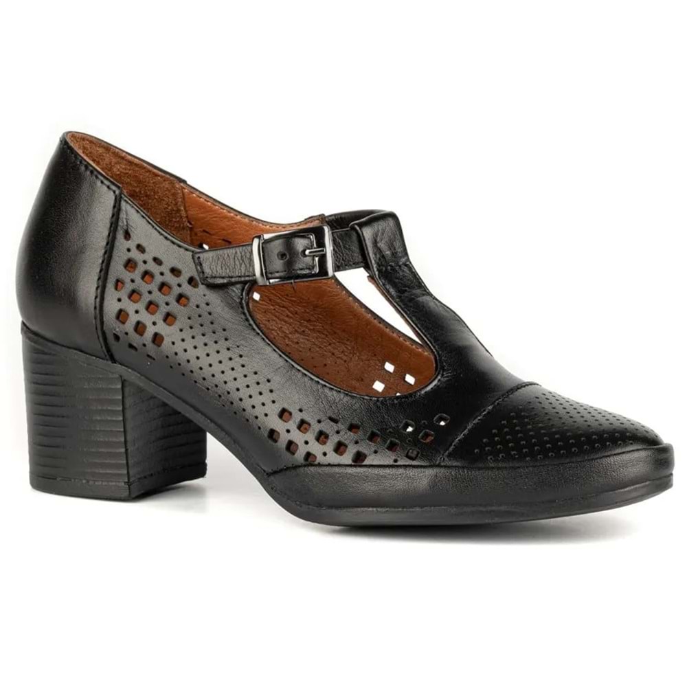 Venüs Cosmos Hakiki Deri Comfort Ortopedik Kadın Topuklu Ayakkabı