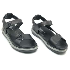 Venüs Sisu Hakiki Deri Comfort Ortopedik Kadın Sandalet