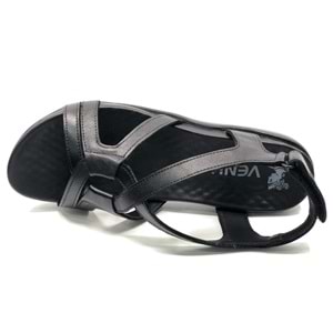 Venüs Viscosa Hakiki Deri Comfort Ortopedik Kadın Sandalet