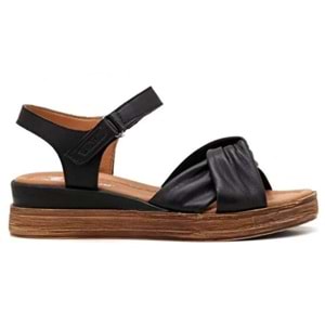 Venüs Oliving Hakiki Deri Comfort Ortopedik Kadın Sandalet