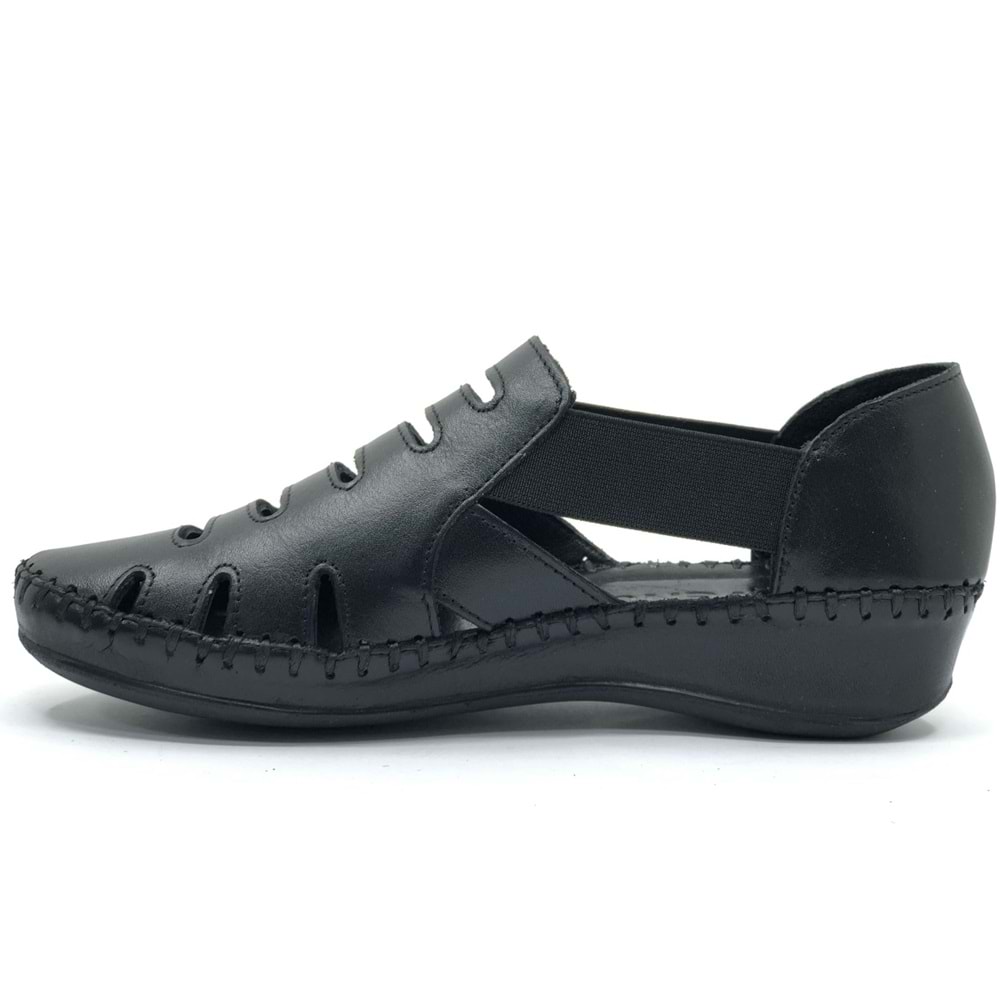 Venüs Malin Hakiki Deri Comfort Ortopedik Kadın Sandalet