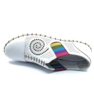 Venüs Gofnik Hakiki Deri Ortopedik Kadın Casual Ayakkabı