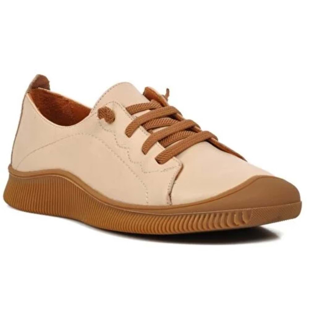 Venüs Mako Hakiki Deri Ortopedik Kadın Casual Ayakkabı