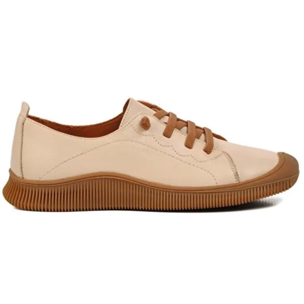 Venüs Mako Hakiki Deri Ortopedik Kadın Casual Ayakkabı