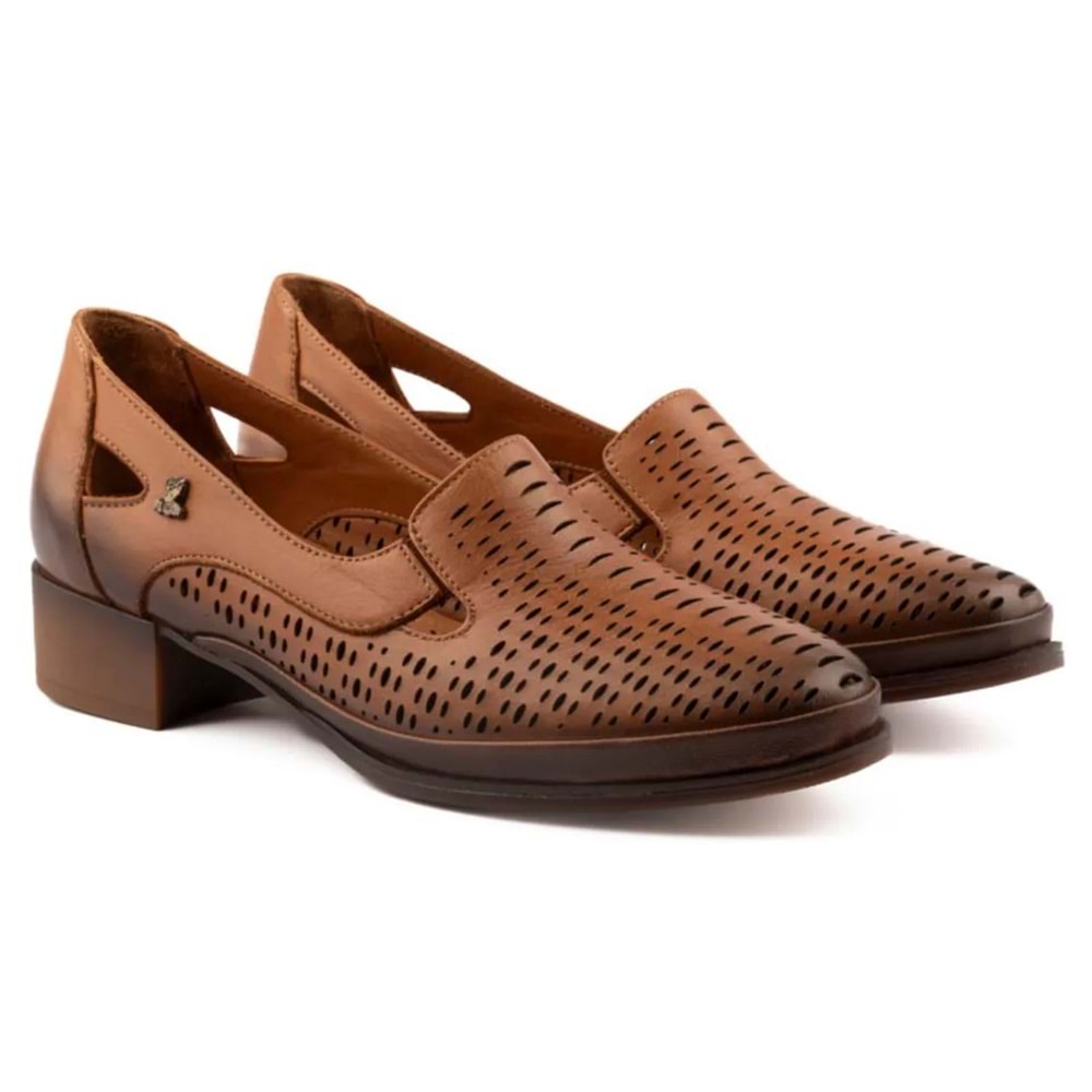 Venüs Vela Hakiki Deri Comfort Ortopedik Kadın Kısa Topuklu Ayakkabı