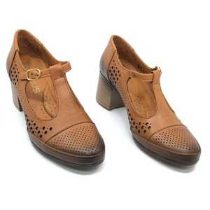 Venüs Cosmos Hakiki Deri Comfort Ortopedik Kadın Topuklu Ayakkabı