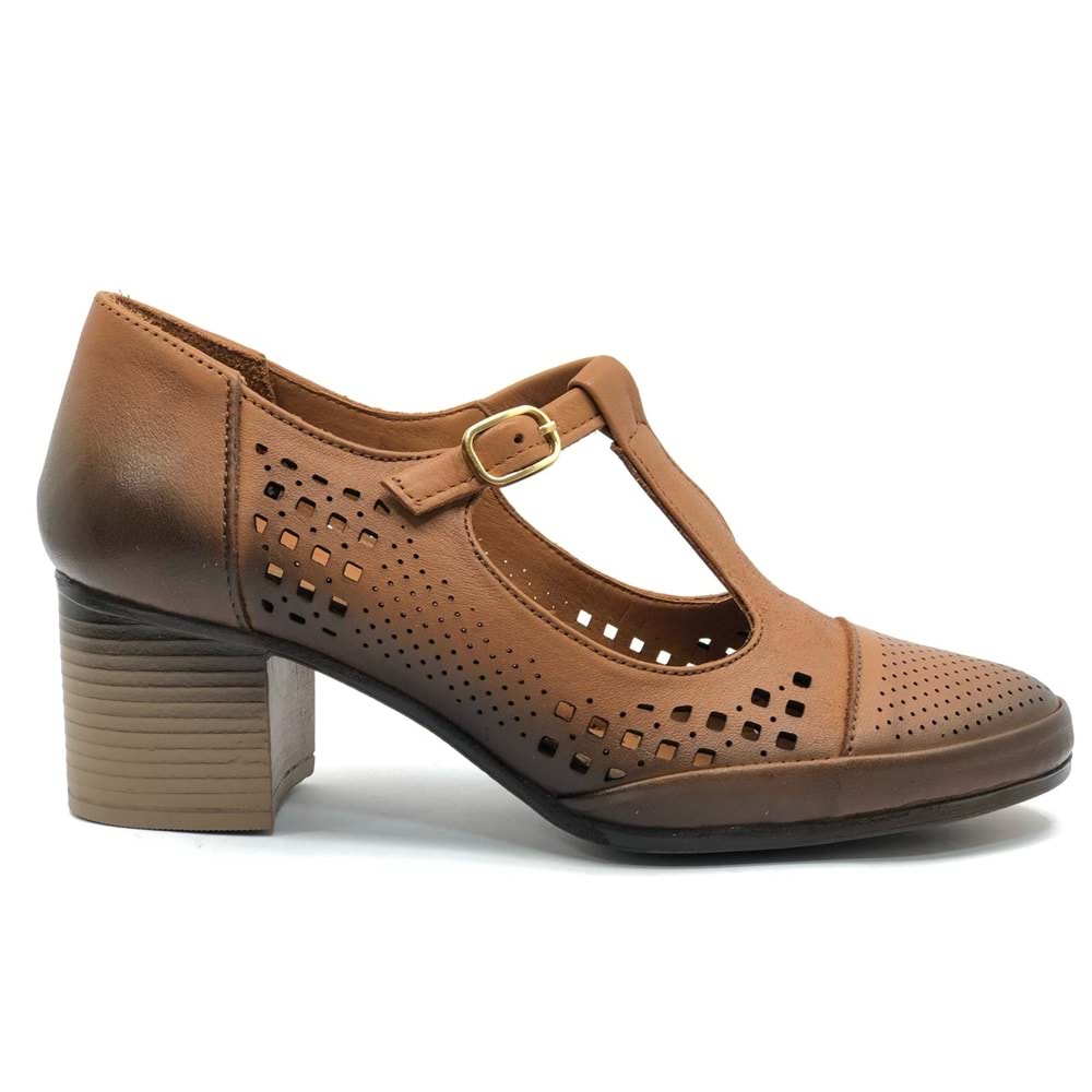 Venüs Cosmos Hakiki Deri Comfort Ortopedik Kadın Topuklu Ayakkabı