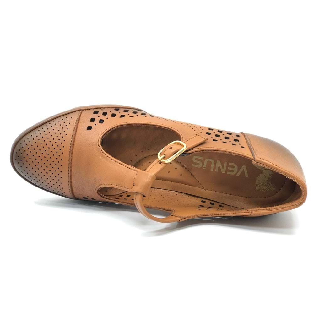 Venüs Cosmos Hakiki Deri Comfort Ortopedik Kadın Topuklu Ayakkabı