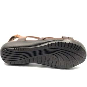 Venüs Viscosa Hakiki Deri Comfort Ortopedik Kadın Sandalet