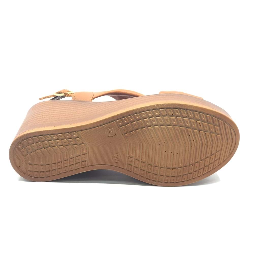 Venüs Victorr Hakiki Deri Comfort Ortopedik Kadın Sandalet