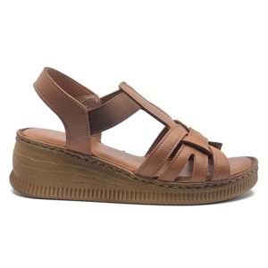 Venüs Tog Hakiki Deri Comfort Ortopedik Kadın Sandalet