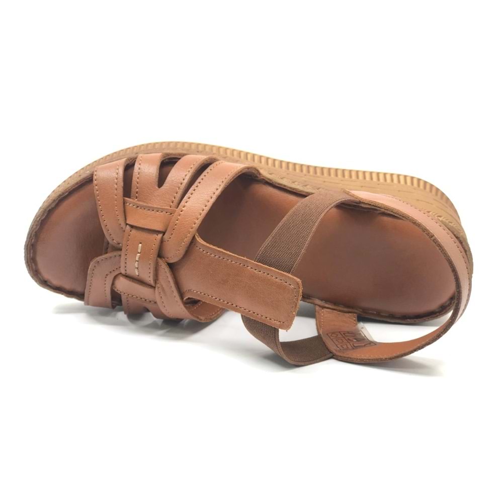 Venüs Tog Hakiki Deri Comfort Ortopedik Kadın Sandalet