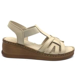 Venüs Tog Hakiki Deri Comfort Ortopedik Kadın Sandalet