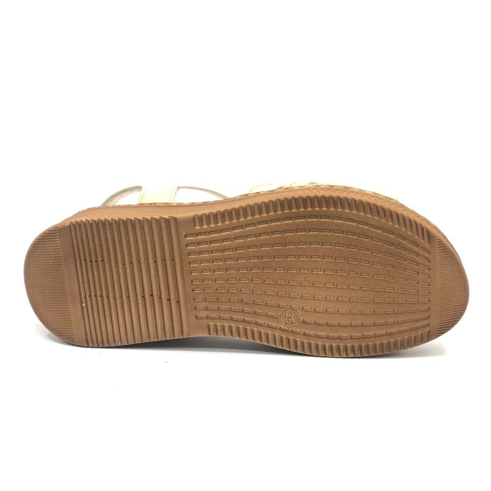 Venüs Tog Hakiki Deri Comfort Ortopedik Kadın Sandalet