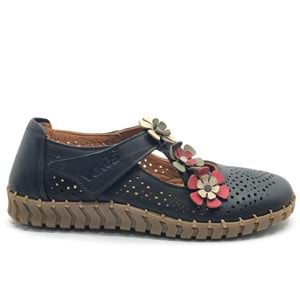 Venüs Perlon Hakiki Deri Ortopedik Kadın Casual Ayakkabı