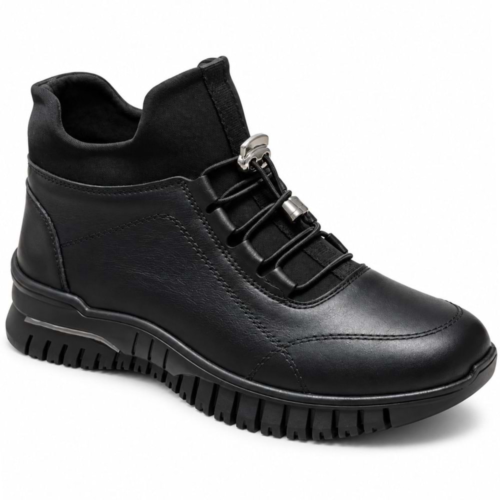 Venüs Tunland Hakiki Deri Ortopedik Topuklu Kadın Bot
