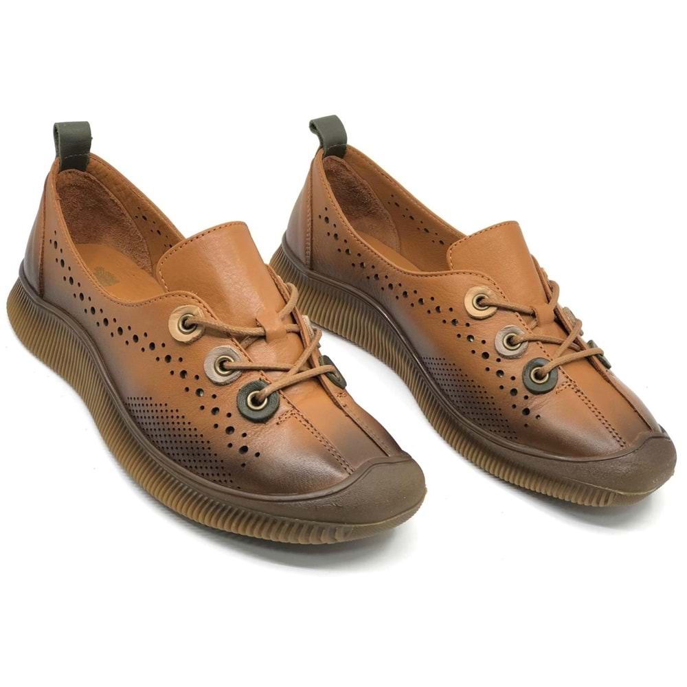 Venüs Pera Hakiki Deri Ortopedik Kadın Casual Ayakkabı