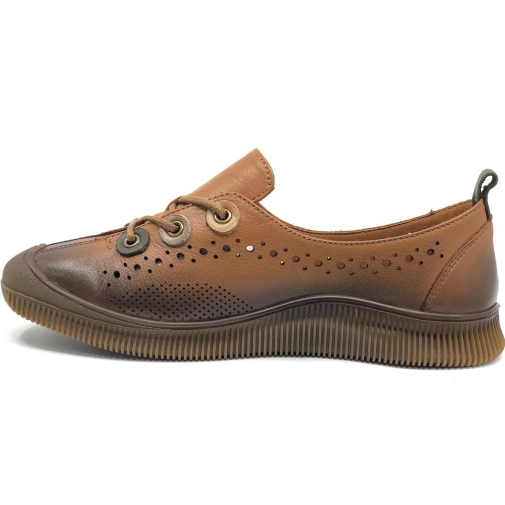 Venüs Pera Hakiki Deri Ortopedik Kadın Casual Ayakkabı