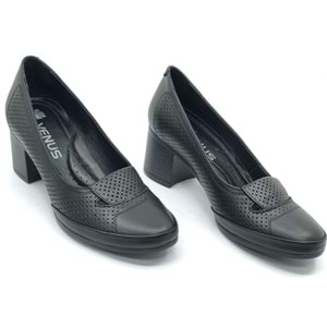 Venüs Apus Hakiki Deri Comfort Ortopedik Kadın Topuklu Ayakkabı