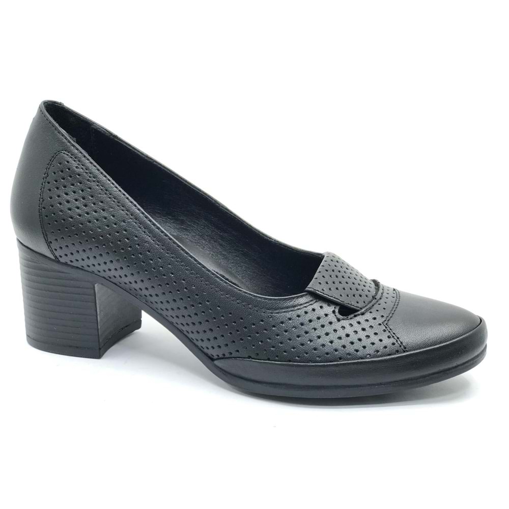 Venüs Apus Hakiki Deri Comfort Ortopedik Kadın Topuklu Ayakkabı