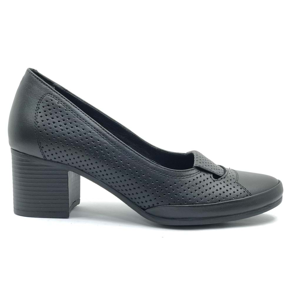 Venüs Apus Hakiki Deri Comfort Ortopedik Kadın Topuklu Ayakkabı