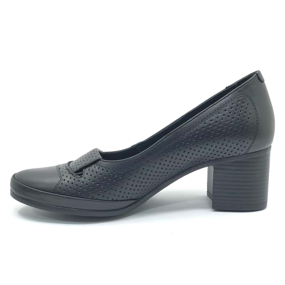 Venüs Apus Hakiki Deri Comfort Ortopedik Kadın Topuklu Ayakkabı