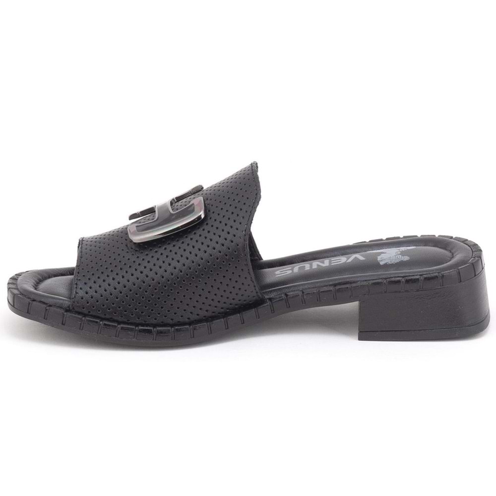 Venüs Mefron Hakiki Deri Kadın Terlik