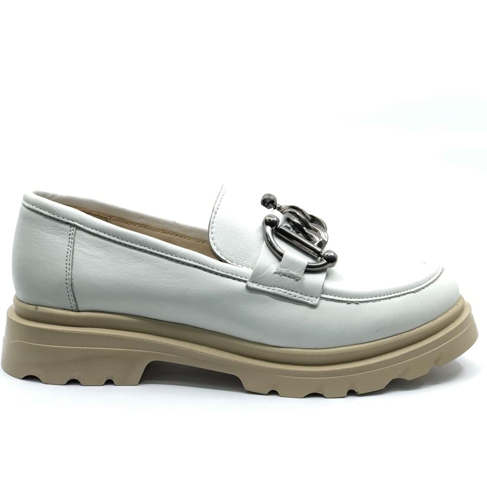 Venüs Hoags Hakiki Deri Ortopedik Oxford Kadın Klasik Ayakkabı