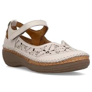 Venüs Rovner Hakiki Deri Kadın Babet Ayakkabı