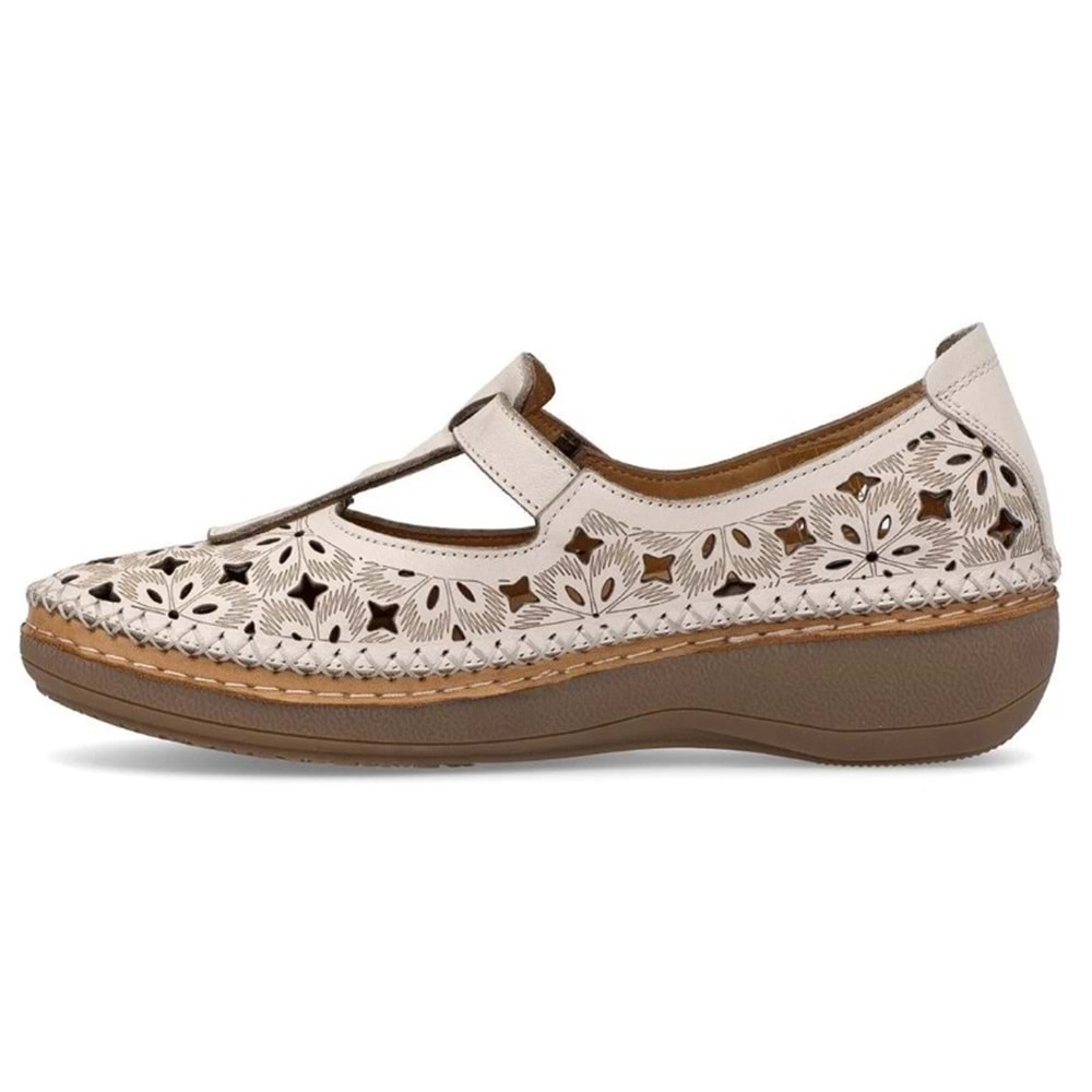 Venüs Vingii Hakiki Deri Kadın Babet Ayakkabı