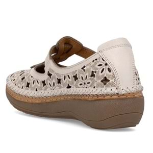 Venüs Vingii Hakiki Deri Kadın Babet Ayakkabı