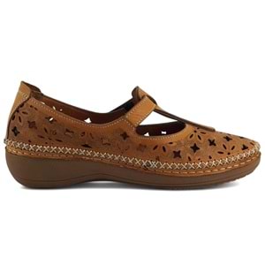 Venüs Vingii Hakiki Deri Kadın Babet Ayakkabı