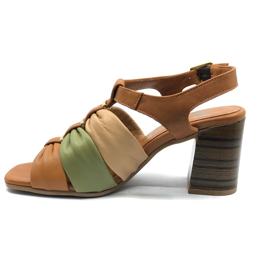 Venüs Barnard Hakiki Deri Comfort Ortopedik Kadın Sandalet