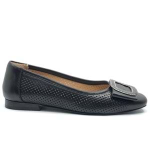 Venüs Pigi Hakiki Deri Kadın Babet Ayakkabı