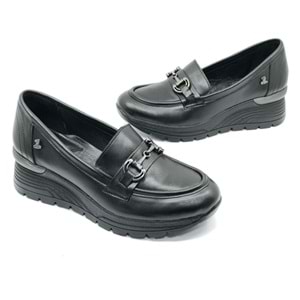 Venüs Hidra Hakiki Deri Ortopedik Oxford Kadın Aır-Flow Taban Klasik Ayakkabı