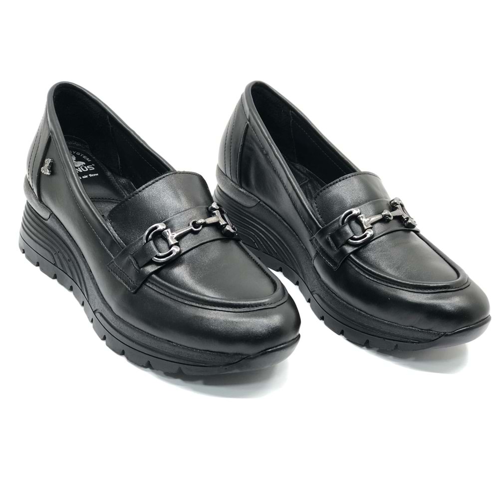 Venüs Hidra Hakiki Deri Ortopedik Oxford Kadın Aır-Flow Taban Klasik Ayakkabı