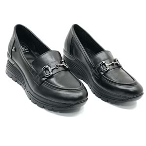 Venüs Hidra Hakiki Deri Ortopedik Oxford Kadın Aır-Flow Taban Klasik Ayakkabı