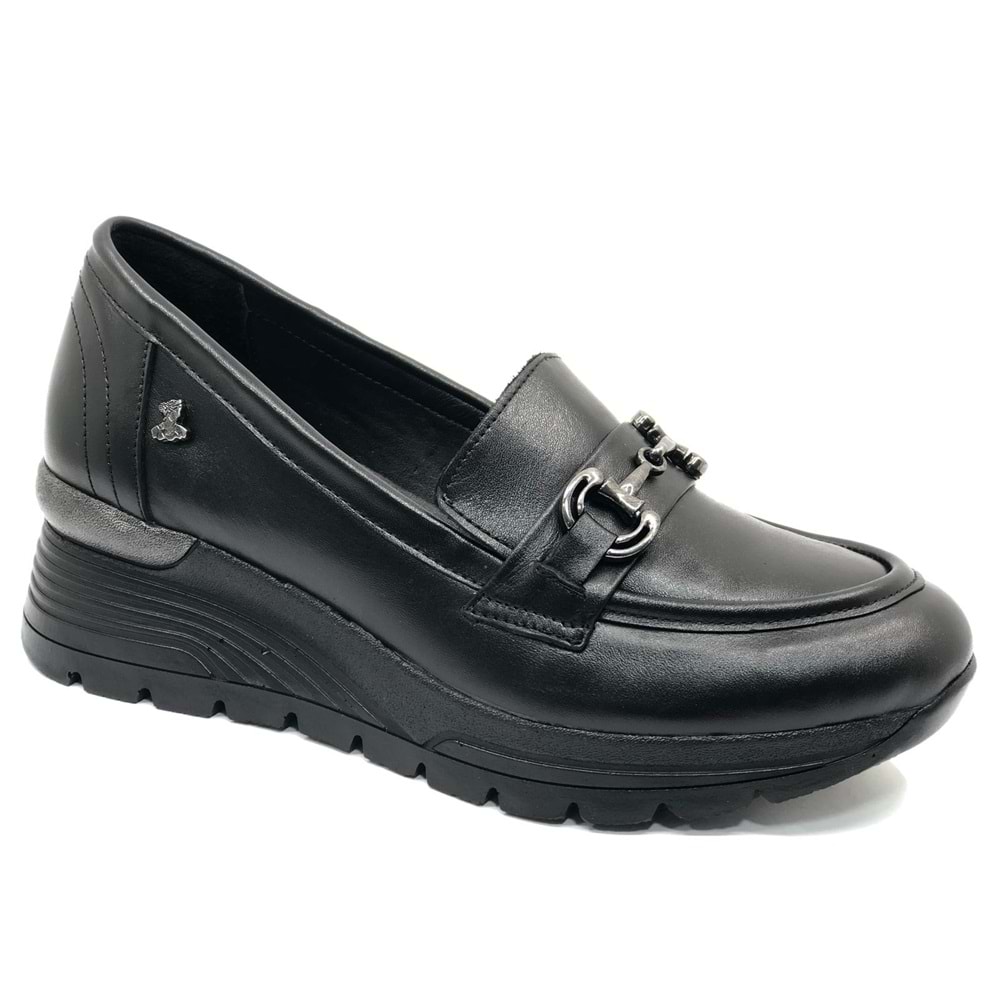 Venüs Hidra Hakiki Deri Ortopedik Oxford Kadın Aır-Flow Taban Klasik Ayakkabı