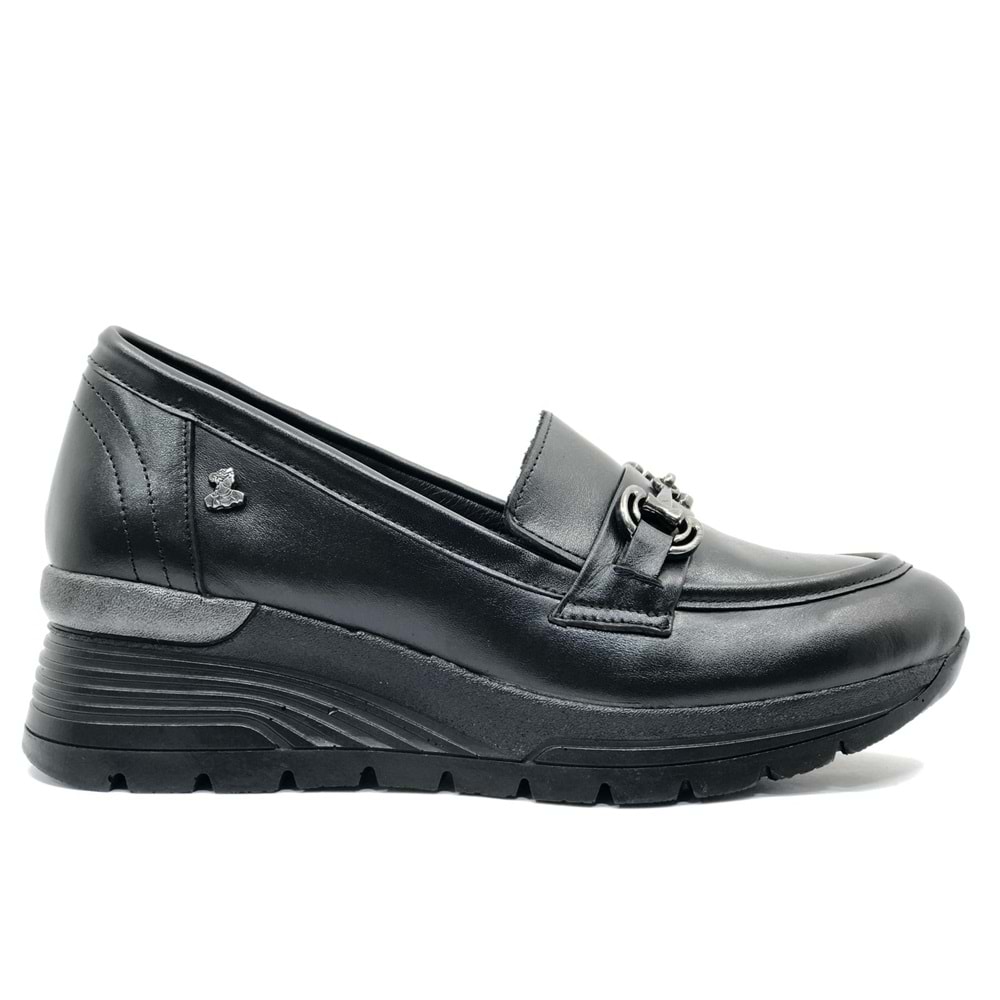 Venüs Hidra Hakiki Deri Ortopedik Oxford Kadın Aır-Flow Taban Klasik Ayakkabı