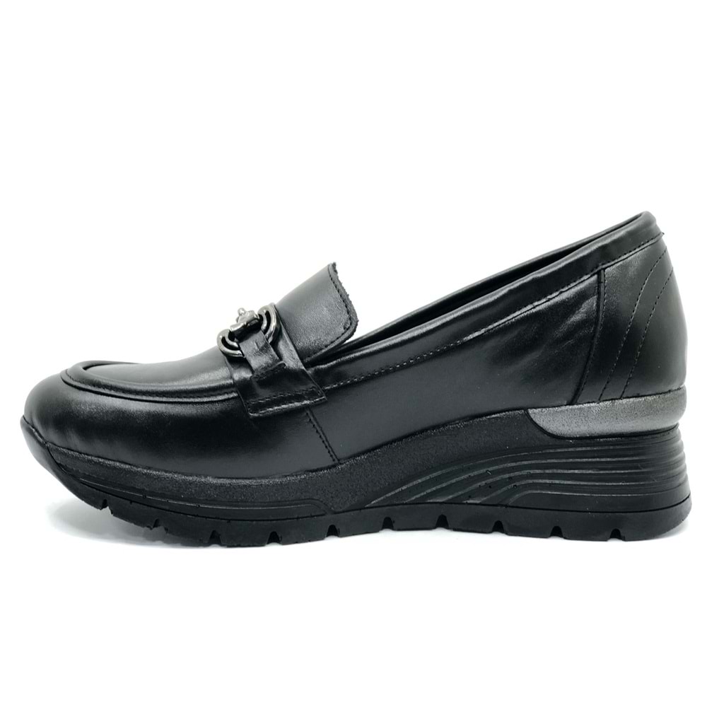 Venüs Hidra Hakiki Deri Ortopedik Oxford Kadın Aır-Flow Taban Klasik Ayakkabı