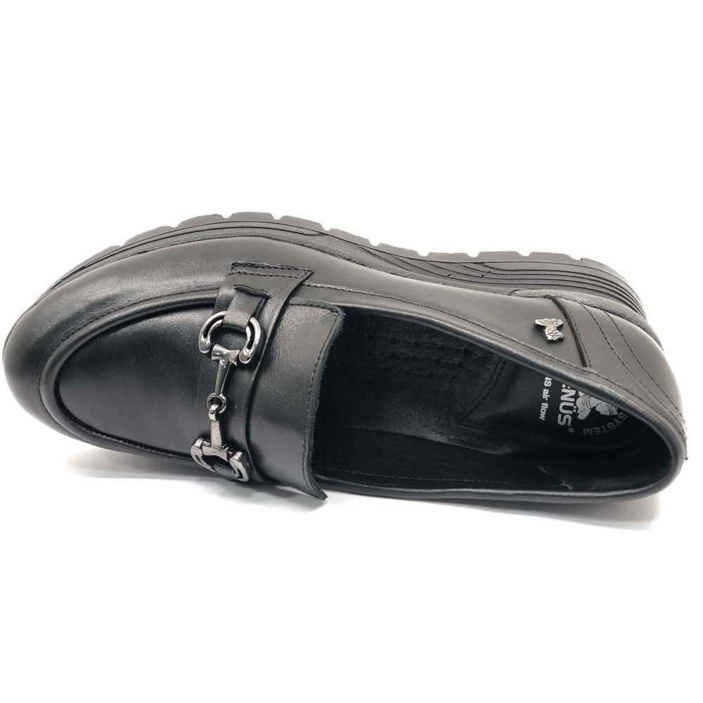 Venüs Hidra Hakiki Deri Ortopedik Oxford Kadın Aır-Flow Taban Klasik Ayakkabı