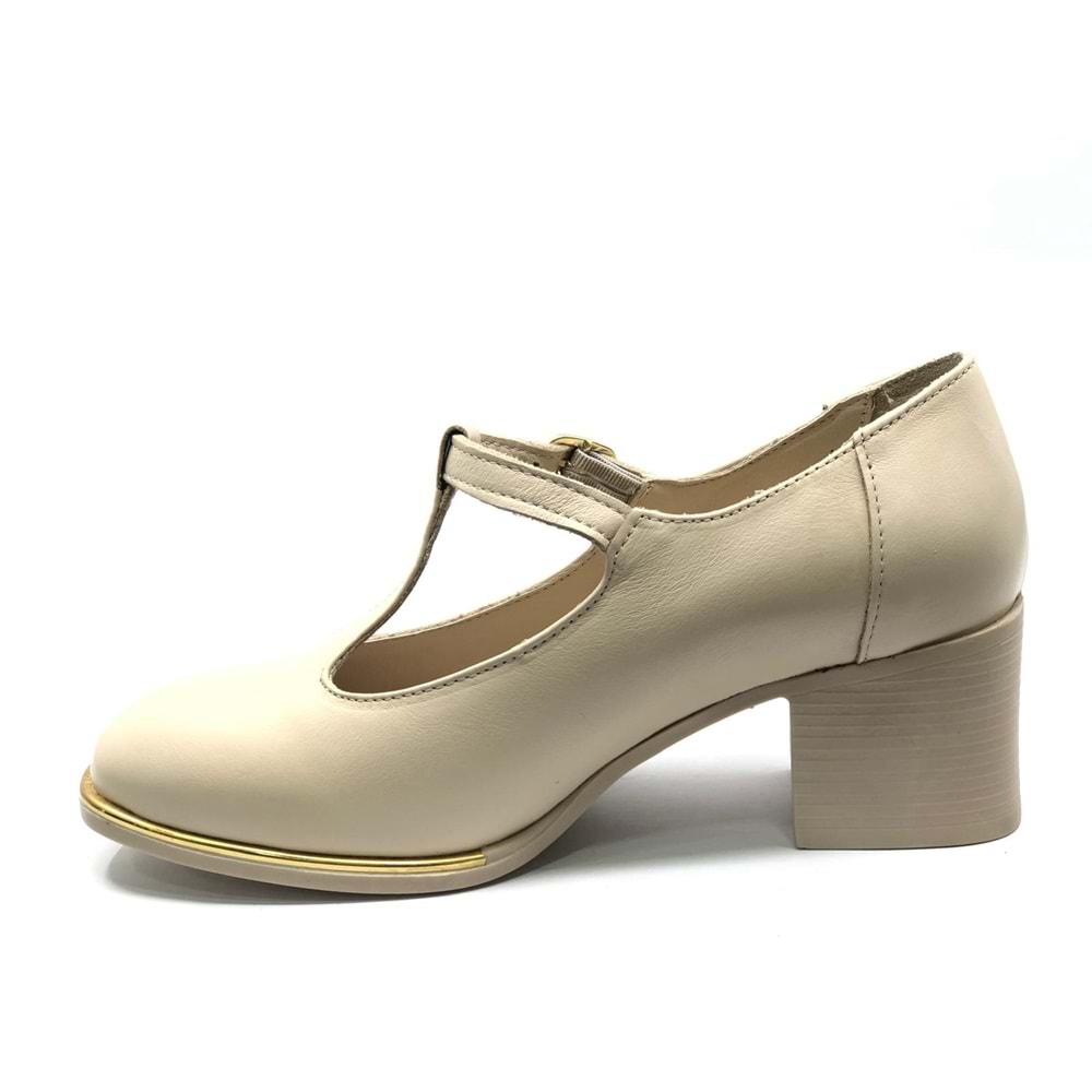 Venüs Belatrix Hakiki Deri Comfort Ortopedik Kadın Klasik Topuklu Ayakkabı