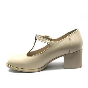 Venüs Belatrix Hakiki Deri Comfort Ortopedik Kadın Klasik Topuklu Ayakkabı